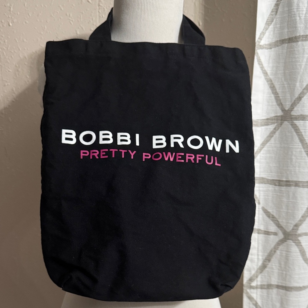 Bobbi Brown Black and Pink Tote
